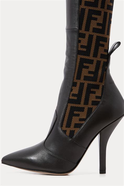 fendi winter boots|fendi high heel boots.